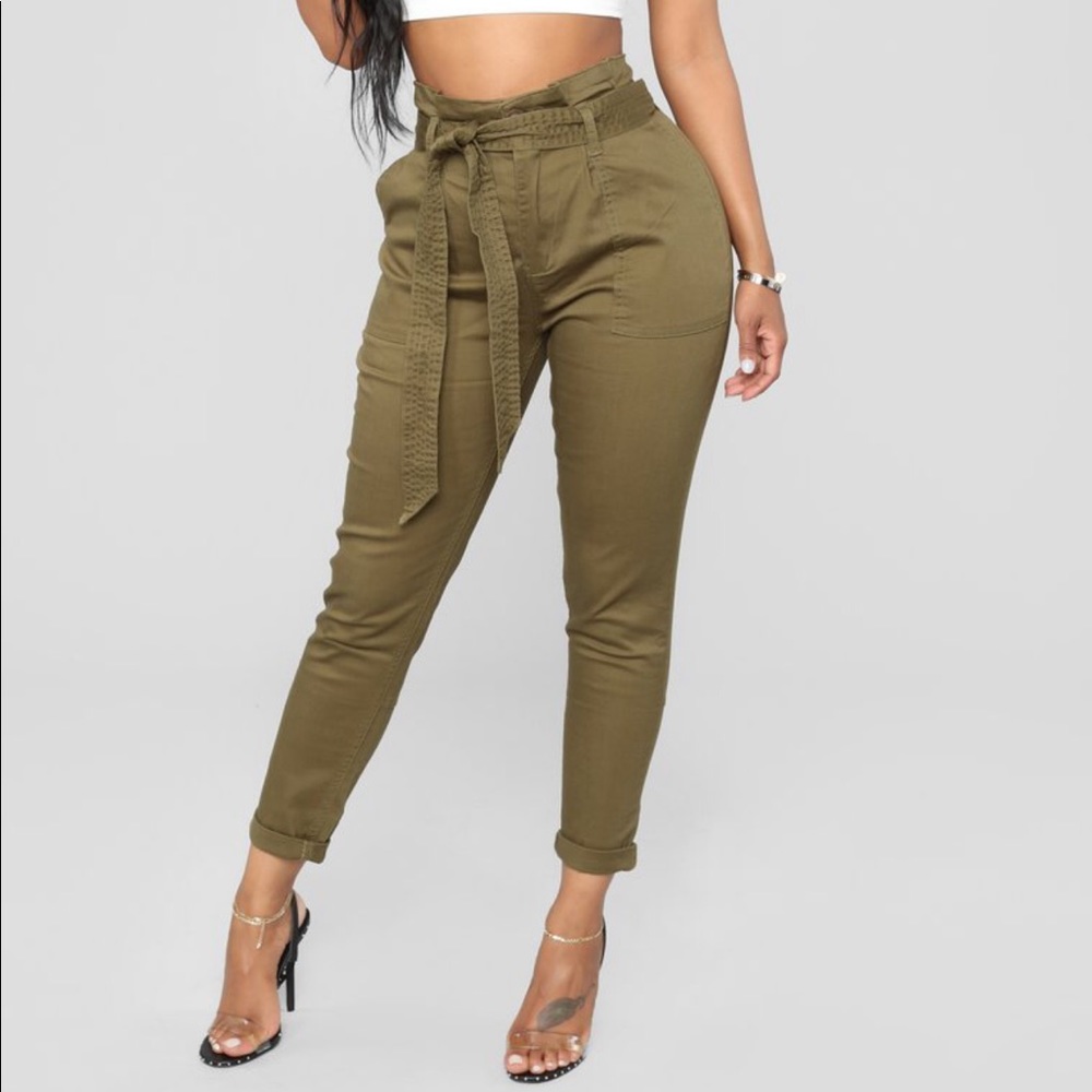 High rise pants!